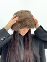 Bob Matelassé Bordé de fausse fourrure – chaleur et style d’hiver – Image 3