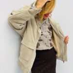 Veste en Suédine Doublée polaire