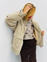 Veste en Suédine Doublée polaire