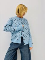 Gilet à Pois rétro chic