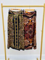 Jupe Satinée Imprimée – Marque ANGE – Image 2