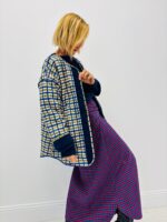 Veste Réversible Velours & Carreaux – 2 styles en 1