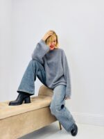 Pull Col Rond en alpaga – Douceur italienne et modernité naturelle – Image 4