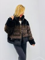 Veste fausse fourrure bicolore – Marque : JOEY & JOEY – Image 9