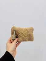 Mini Pochette œil doré – Touche bohème et détail précieux – Image 2