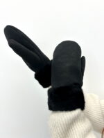 Moufles Suédine & Fausse fourrure – Chaleur et élégance – Image 3
