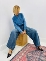 Chemise en jean  – Coupe droite – Image 3