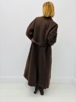 Manteau long ceinturé en laine – Image 5