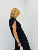 Top sans Manches à col Montant – Image 3