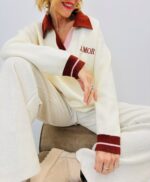 Pull polo en maille douce « AMORE » – Esprit chic italien – Image 3