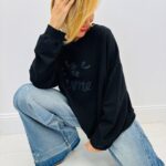 Pull Sweat 100 % coton “Joie de vivre”