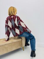 Pull Motif Burlington – Doux, Tendance & 10% Laine – Image 3