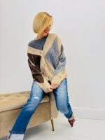 Gilet à Losanges Burlington – Esprit rétro chic en maille douce – Image 10