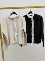 Gilet col Dentelle – Image 2