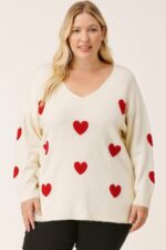 Pull motifs coeurs – Image 5