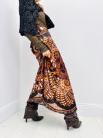 Jupe Satinée Imprimée – Marque ANGE – Image 6