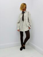 Chemise Oversize avec cravate – Image 3