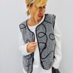 Gilet Fantaisie Effet Laine bouillie – Made in Italy