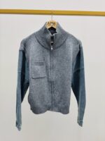 Gilet Zippé mix maille & denim – Image 2