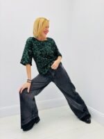 Top Scintillant à Sequins doublé – Élégance festive et allure moderne – Image 5