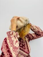 Béret 70 % laine – Orné de strass bijoux – Image 5