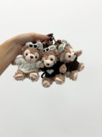 Porte-clés Peluche singe fashion – Détail adorable et tendance – Image 2