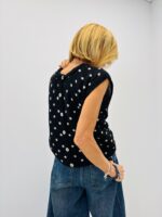 Gilet Sans Manches à pois – 🇮🇹 Fabrication italienne – Image 4
