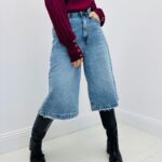 Bermuda en Jean Délavé – Esprit casual chic