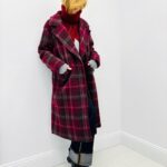 Manteau élégant à Carreaux Brossés – Confection italienne