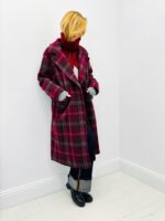 Manteau élégant à Carreaux Brossés – Confection italienne