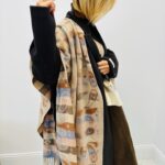 Écharpe Réversible à Motifs