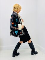 Veste Brodée 100% coton – Esprit bohème artisanal – Image 5