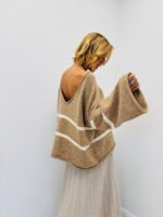 Pull Oversize à Rayures – Douceur laineuse et allure cocoon – Image 6