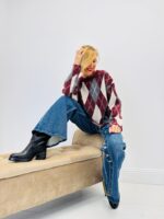 Pull Motif Burlington – Doux, Tendance & 10% Laine – Image 4