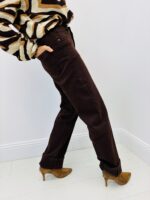 Jean Wide Leg Couleur décalée – Image 4