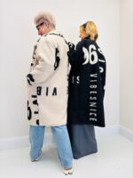 Manteau Imprimé oversize – Esprit urbain italien et allure graphique – Image 5