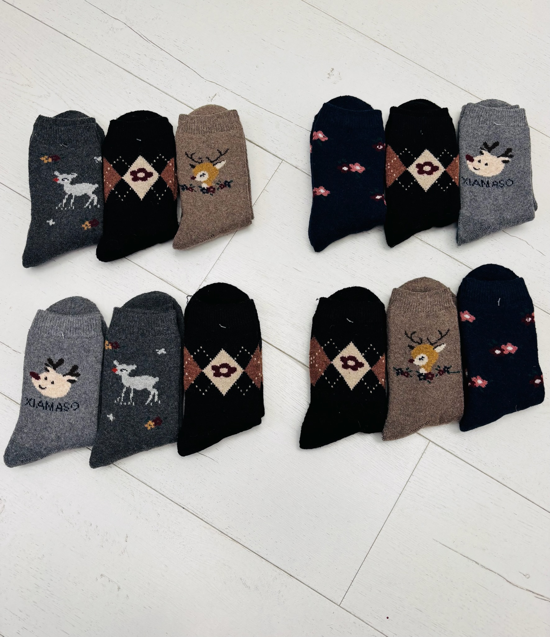 A1EA5A6C-2104-4B66-9406-3CFD78D483D2 Chaussettes Fantaisie hiver – Esprit doux et motifs adorables – Image 1