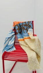 Écharpe “Wild & Free” – imprimé coloré et animal – Image 5