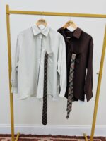 Chemise Oversize avec cravate – Image 2