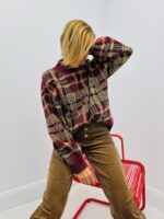 Pull à Carreaux effet Vintage – Image 7