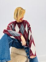 Pull Motif Burlington – Doux, Tendance & 10% Laine