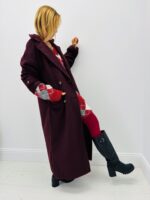 Manteau Long en laine double boutonnage – Image 4