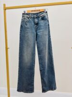 Jean Regular – Délavage bleu moyen – Image 5