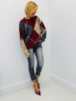 Pull à Losanges effet Burlington – Chaleur douce et look chic – Image 4