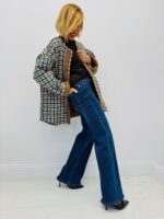 Veste Réversible Velours & Carreaux – 2 styles en 1 – Image 6