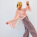 Blouse Fluide à Volants