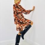 Robe Fluide imprimée automnale – Féminine, légère et pleine de charme