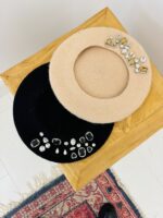 Béret 70 % laine – Orné de strass bijoux