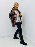 Manteau Laine mélangée à carreaux – Esprit cocoon chic 🇮🇹 – Image 8