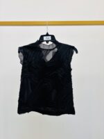 Top sans Manches à col Montant – Image 2